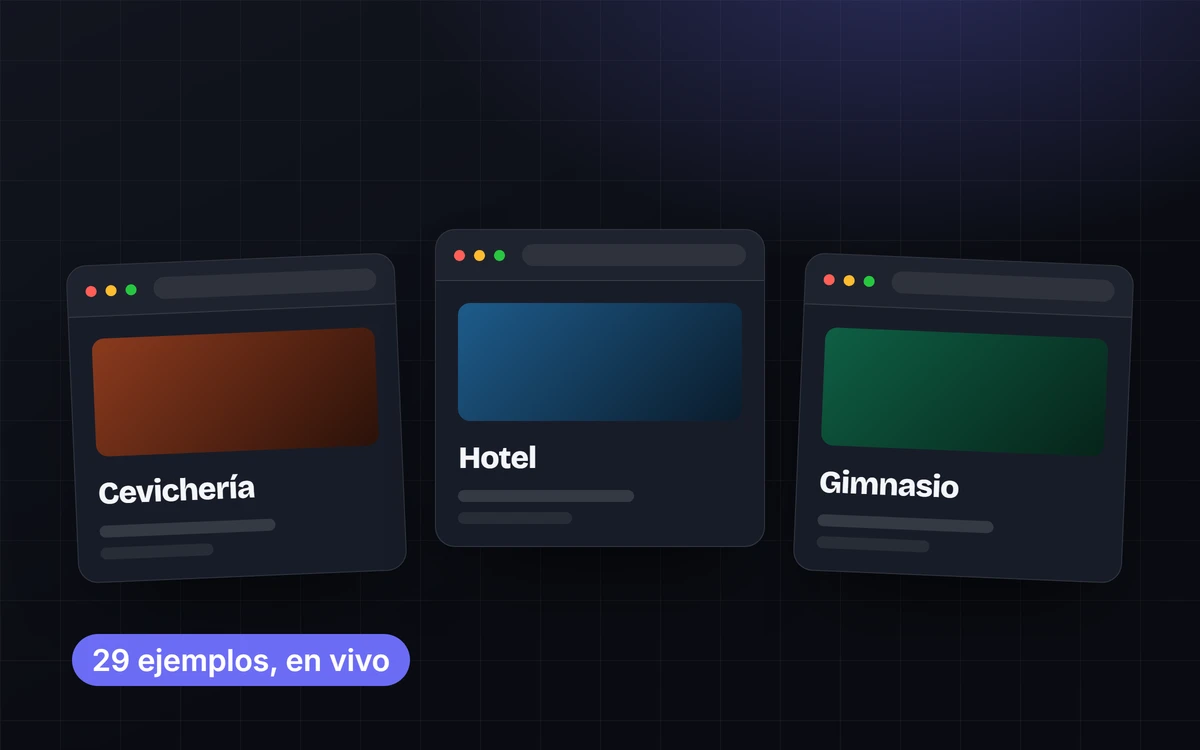 Vista previa de la página Nuestros proyectos